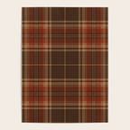 Vintage Brown Tartan Plaid Scottish Pattern Poster Gallery Image 4