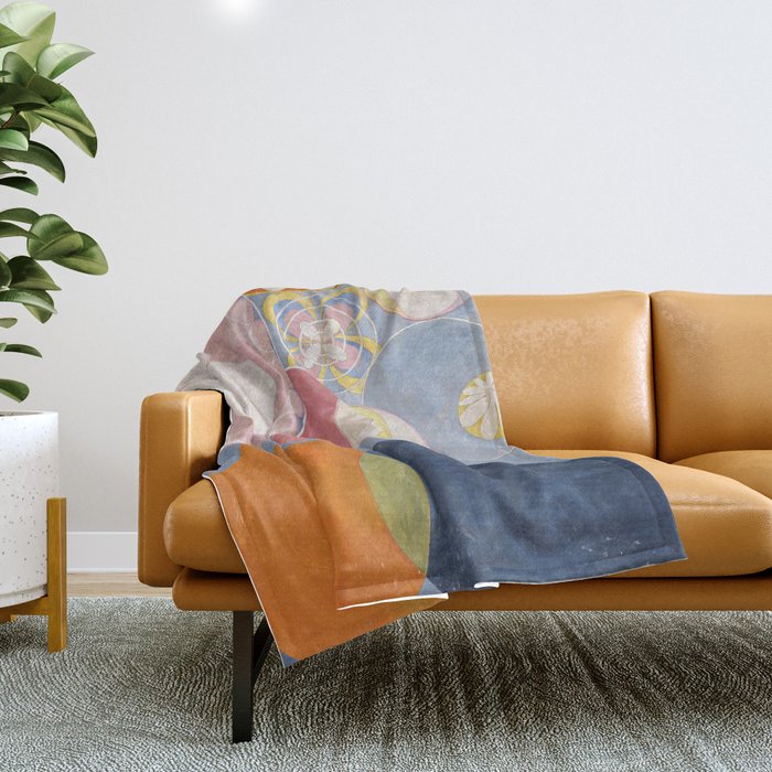 Hilma af Klint The Ten Largest Throw Blanket Gallery Image 1