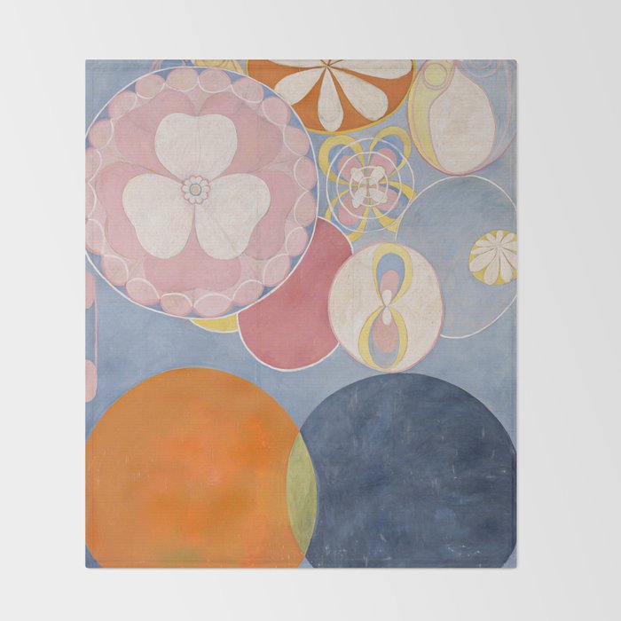 Hilma af Klint The Ten Largest Throw Blanket Gallery Image 2