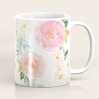 Sweet Pink Blooms (Floral 02) Coffee Mug Gallery Image 1