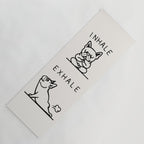 Inhale Exhale Frenchie Yoga Mat Gallery Image 1