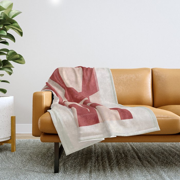 Modern Abstract Shapes 29 Throw Blanket Gallery Image 1