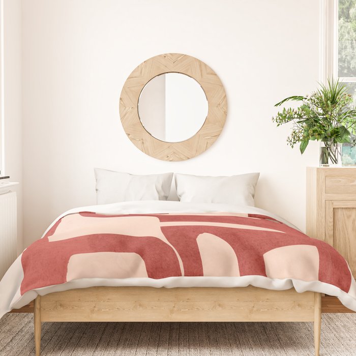 Modern Abstract Shapes 29 Duvet Cover Gallery Image 3
