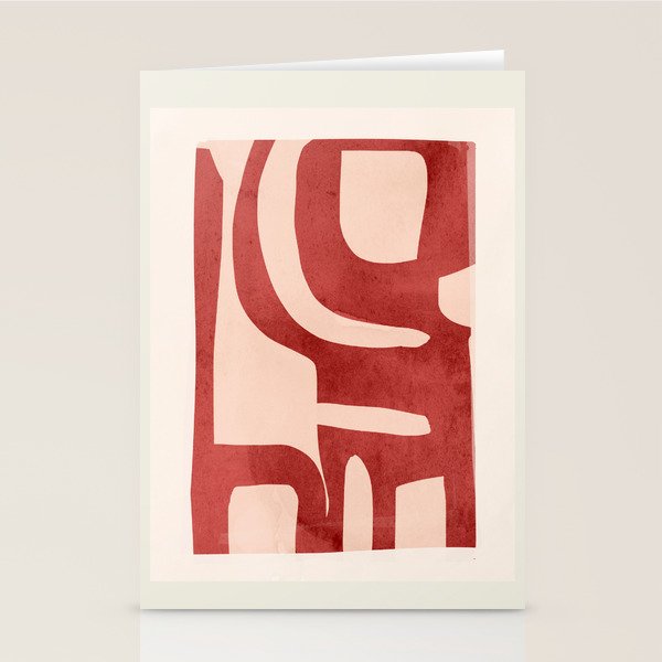 Modern Abstract Shapes 29 Stationery Card Gallery Image 1