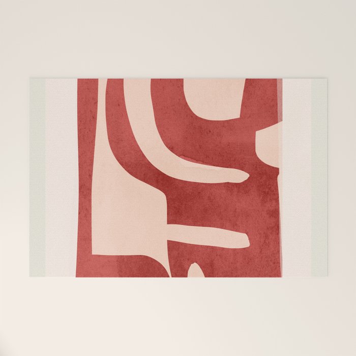 Modern Abstract Shapes 29 Welcome Mat Gallery Image 1