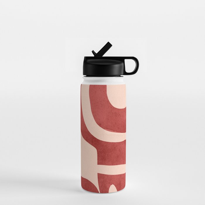 Modern Abstract Shapes 29 Water Bottle Gallery Image 1