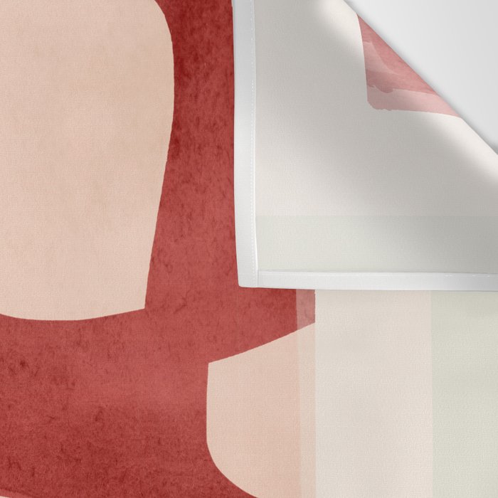 Modern Abstract Shapes 29 Wall Tapestry Gallery Image 3