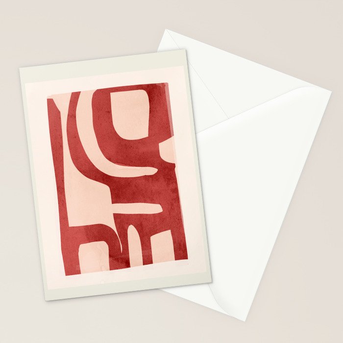 Modern Abstract Shapes 29 Stationery Card Gallery Image 2