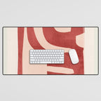 Modern Abstract Shapes 29 Desk Mat Gallery Image 1