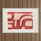 Modern Abstract Shapes 29 Outdoor Rug Gallery Image 1