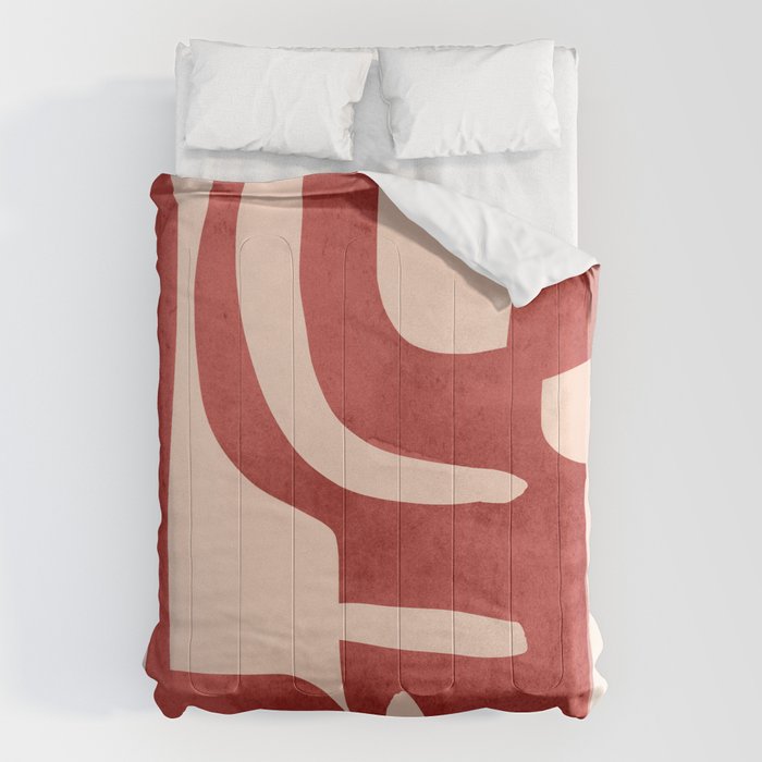 Modern Abstract Shapes 29 Comforter Gallery Image 6