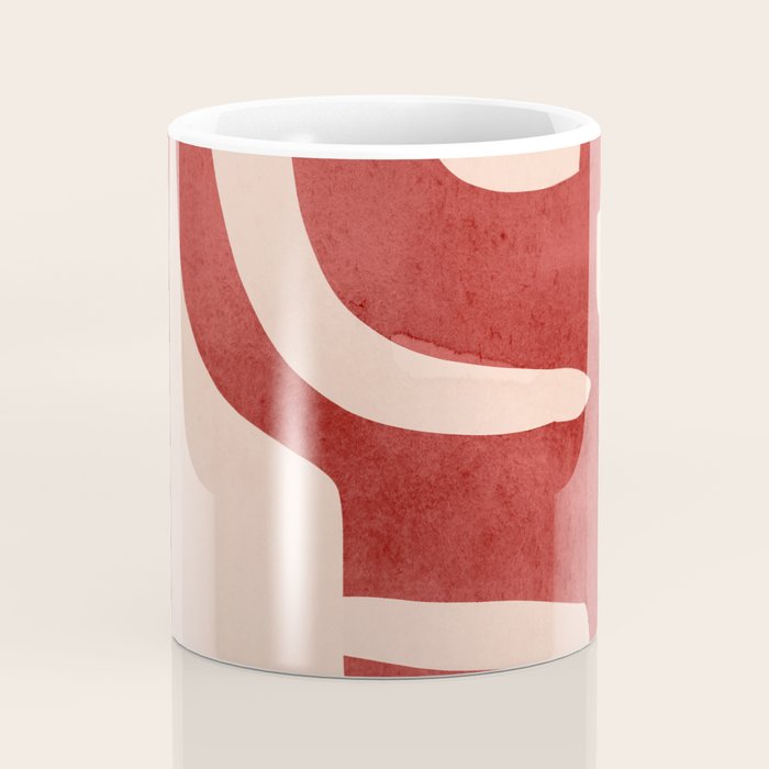 Modern Abstract Shapes 29 Coffee Mug Gallery Image 4