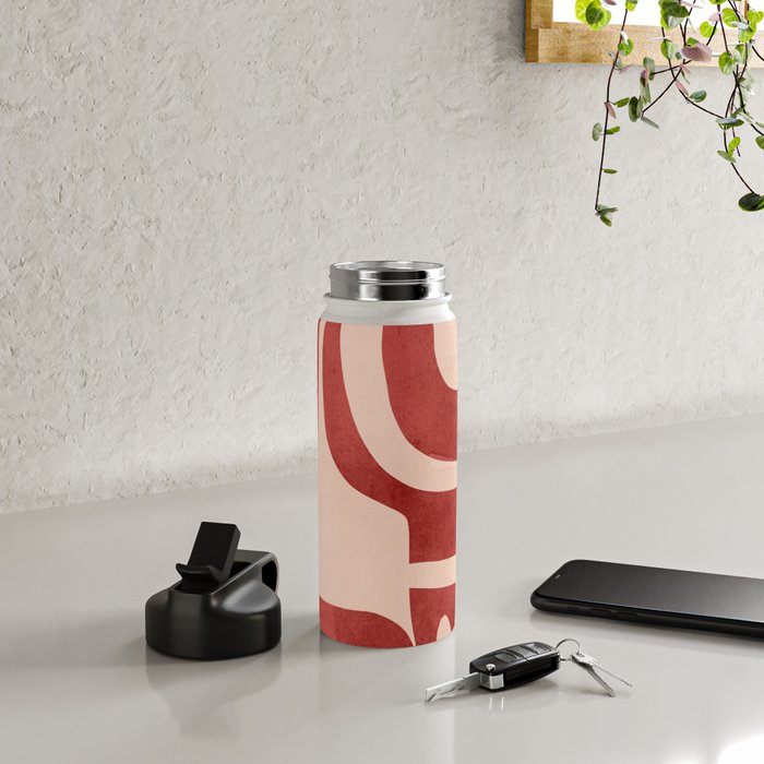 Modern Abstract Shapes 29 Water Bottle Gallery Image 4