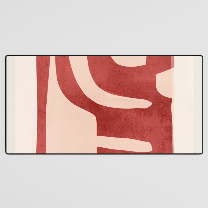 Modern Abstract Shapes 29 Desk Mat Gallery Image 3