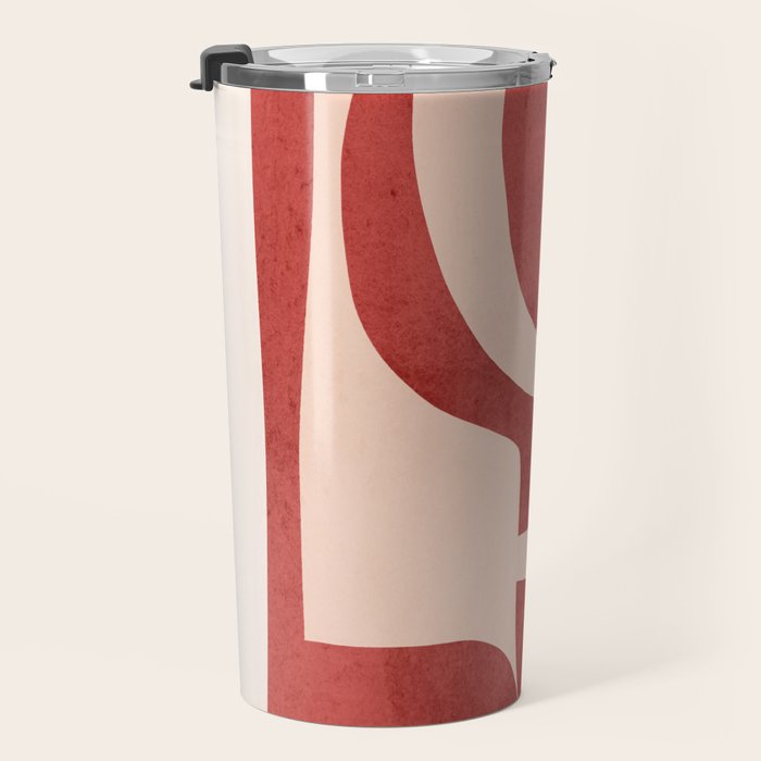 Modern Abstract Shapes 29 Travel Mug Gallery Image 3