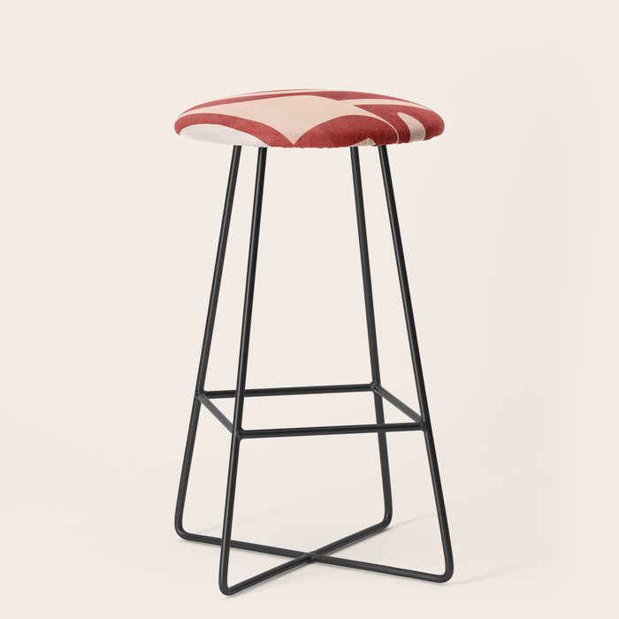 Modern Abstract Shapes 29 Stool Gallery Image 1