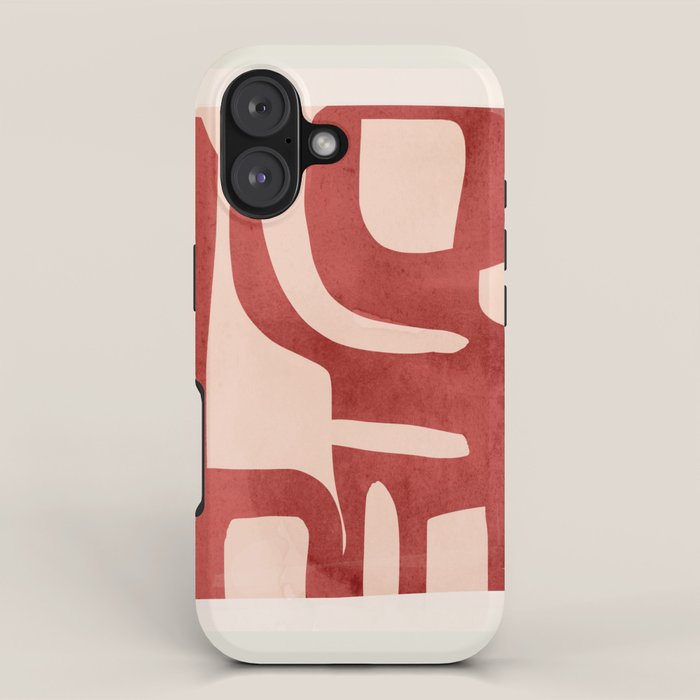 Modern Abstract Shapes 29 iPhone Case Gallery Image 1