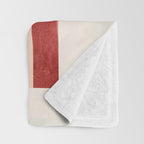 Modern Abstract Shapes 29 Throw Blanket Gallery Image 3