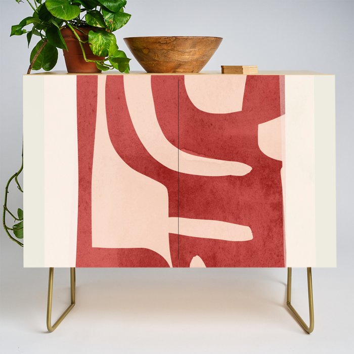 Modern Abstract Shapes 29 Credenza Gallery Image 1