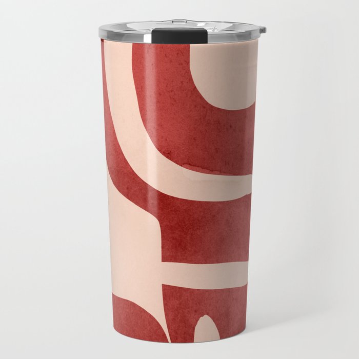 Modern Abstract Shapes 29 Travel Mug Gallery Image 1