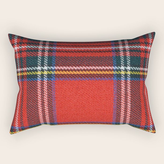 Love Tartán (5) - Stewart Royal Rectangular Pillow Gallery Image 2