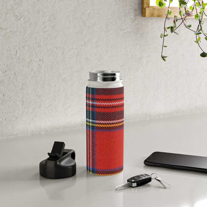 Love Tartán (5) - Stewart Royal Water Bottle Gallery Image 4