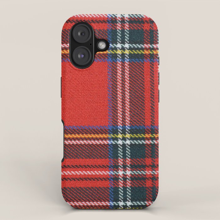 Love Tartán (5) - Stewart Royal iPhone Case Gallery Image 1