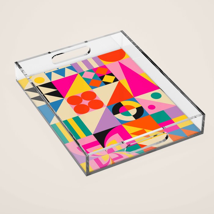 Happy Geometric Combo Acrylic Tray Gallery Image 1