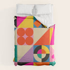 Happy Geometric Combo Duvet Cover Gallery Image 6