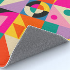 Happy Geometric Combo Rug Gallery Image 4