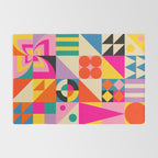 Happy Geometric Combo Rug Gallery Image 2