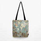 Vintage British Empire World Map (1886) Tote Bag Gallery Image 2