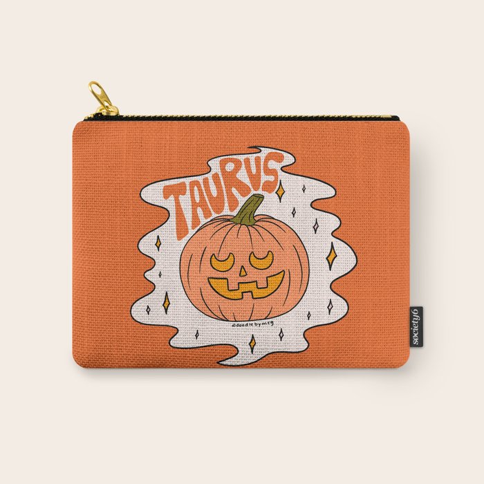 Taurus Jack O Lantern Carry All Pouch Gallery Image 1