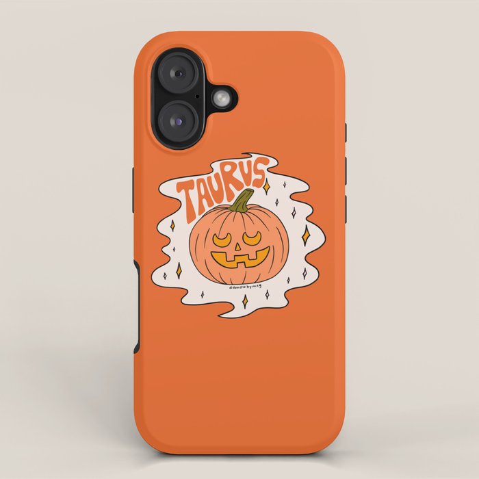 Taurus Jack O Lantern iPhone Case Gallery Image 1