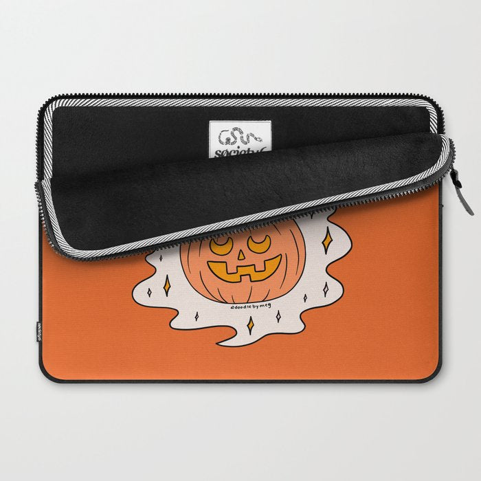 Taurus Jack O Lantern Laptop Sleeve Gallery Image 2