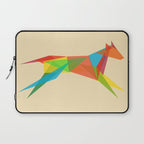 Fractal Geometric Dog Laptop Sleeve Gallery Image 1
