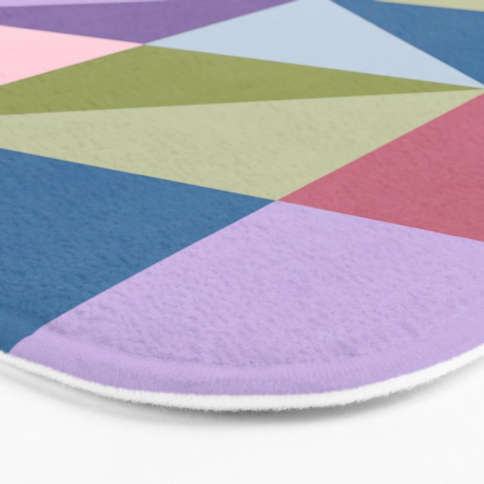 Kaleidoscope - patchouli Bath Mat Gallery Image 3