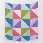 Kaleidoscope - patchouli Wall Tapestry Gallery Image 4