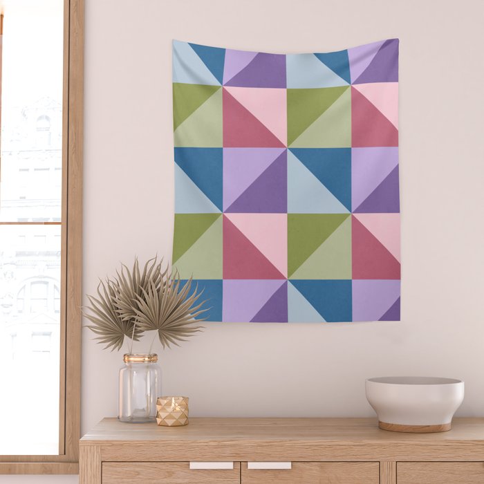 Kaleidoscope - patchouli Wall Tapestry Gallery Image 2