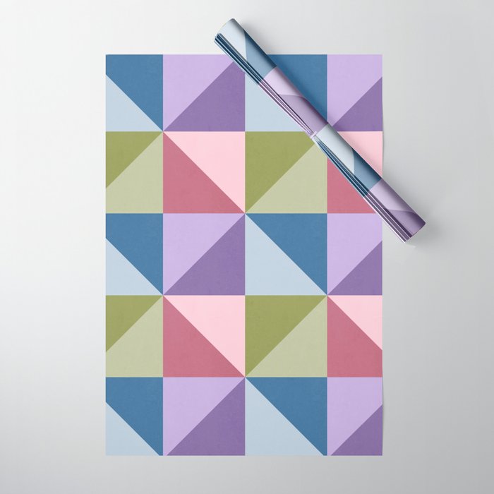 Kaleidoscope - patchouli Wrapping Paper Gallery Image 1