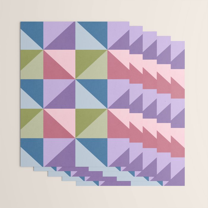 Kaleidoscope - patchouli Wrapping Paper Gallery Image 3