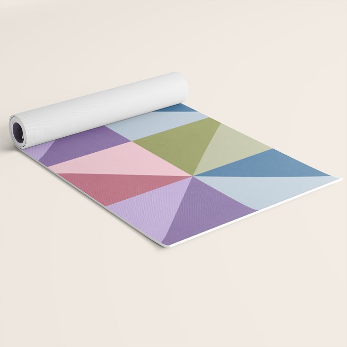 Kaleidoscope - patchouli Yoga Mat Gallery Image 2