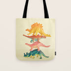 Dinosaur Antics Tote Bag Gallery Image 1