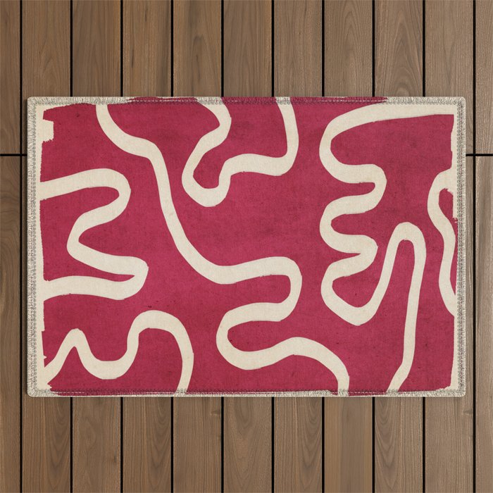 abstract minimal 65/2 Outdoor Rug Gallery Image 1