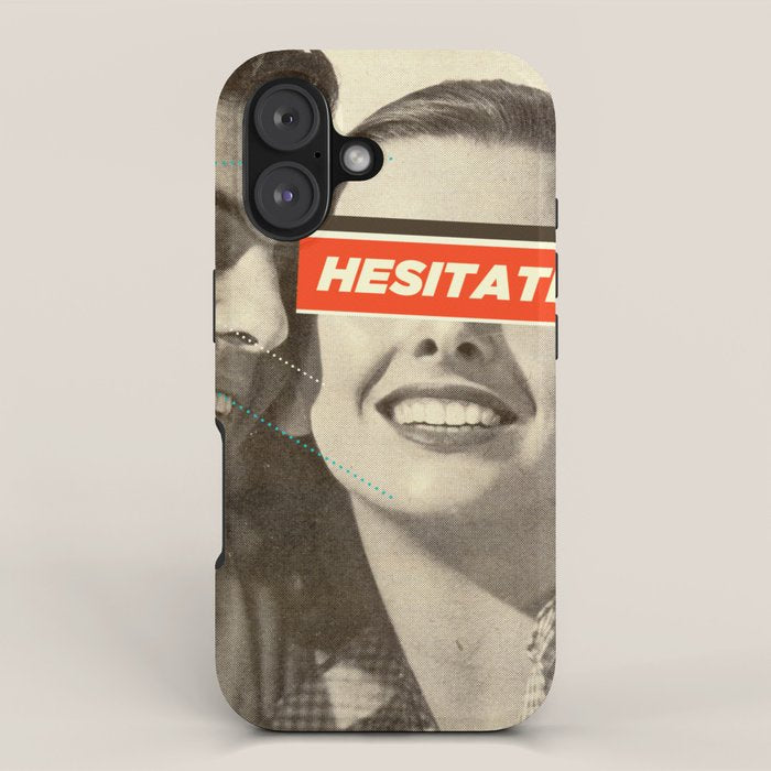 Hesitate iPhone Case Gallery Image 1