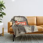 Hesitate Throw Blanket Gallery Image 1