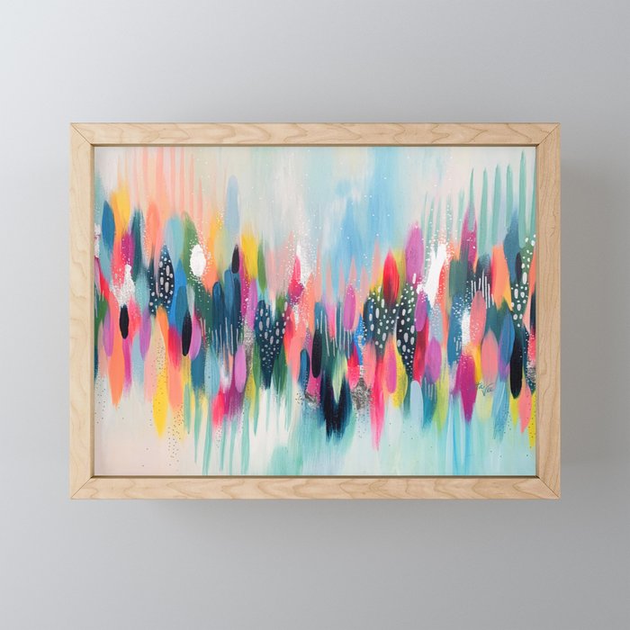 EttaVee Brushstroke No.109 Mini Art Print Gallery Image 1