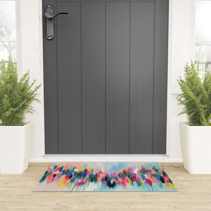 EttaVee Brushstroke No.109 Welcome Mat Gallery Image 3