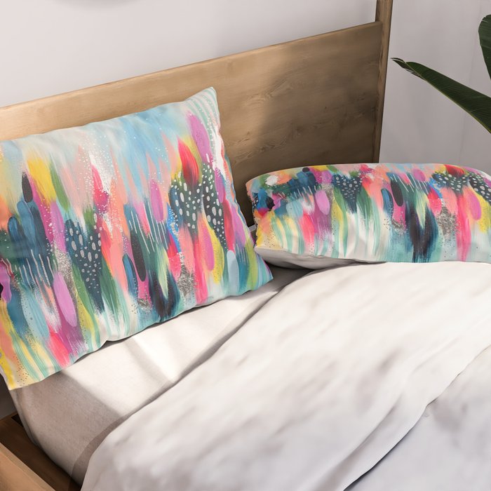 EttaVee Brushstroke No.109 Pillow Sham Gallery Image 2