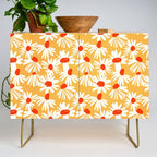 Summer Daisy: Tangerine Edition Credenza Gallery Image 1
